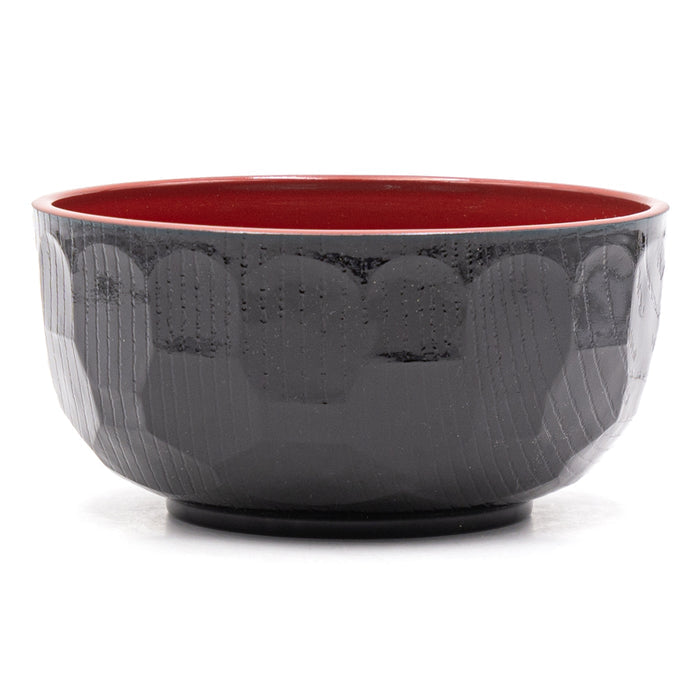 5.8″ Red & Black Lacquer Bowl