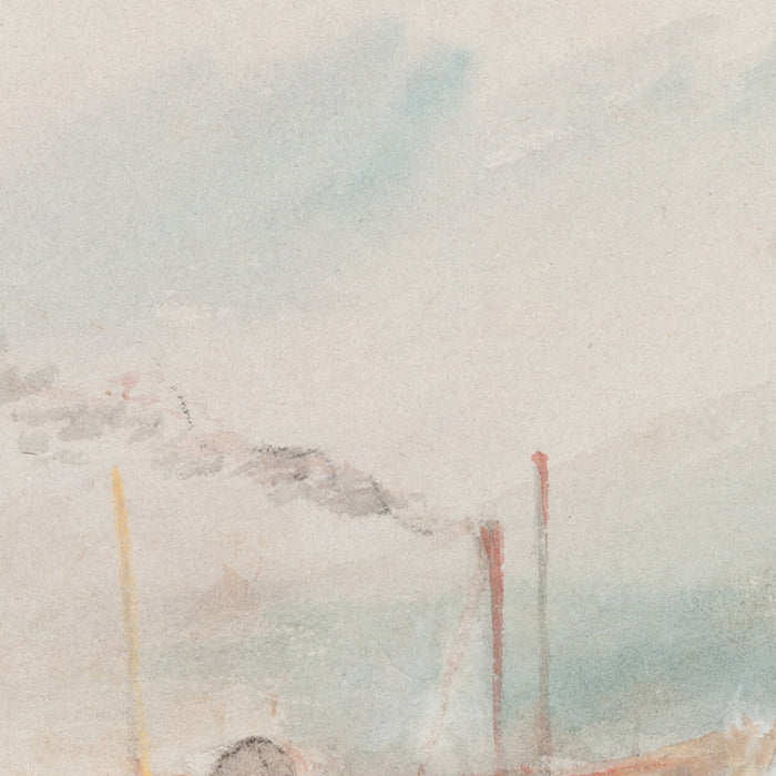 A Packet Boat off Dover by Turner, 1836