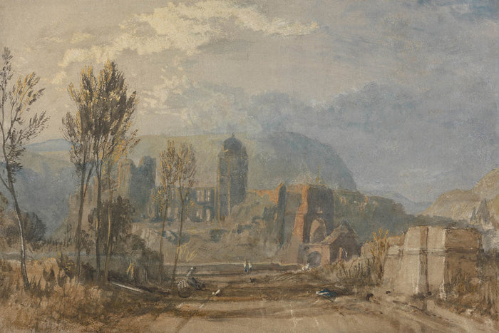 Andernach by Turner, 1817
