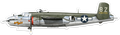 B-25 Sandbar Mitchell Classic Large Sticker