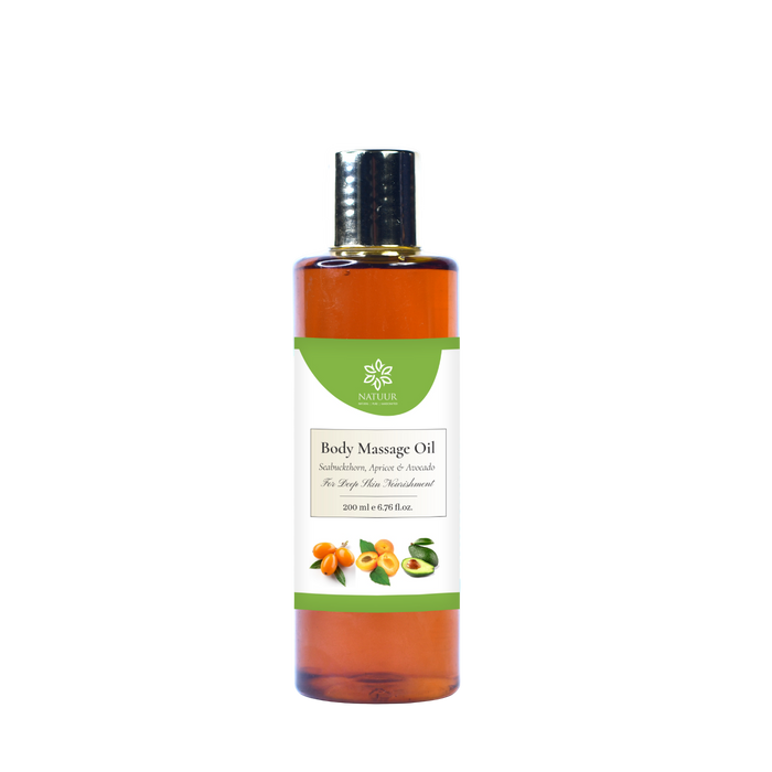 Body Massage Oil For Deep Skin Nourishment 200ml