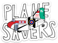 C-47 DTD Plane Savers Logo Magnet