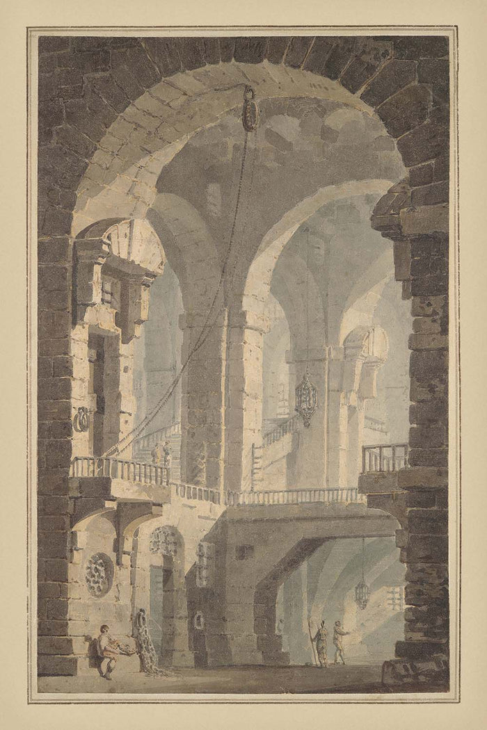 Dark Prison (Carcere Oscura) by Turner, 1790