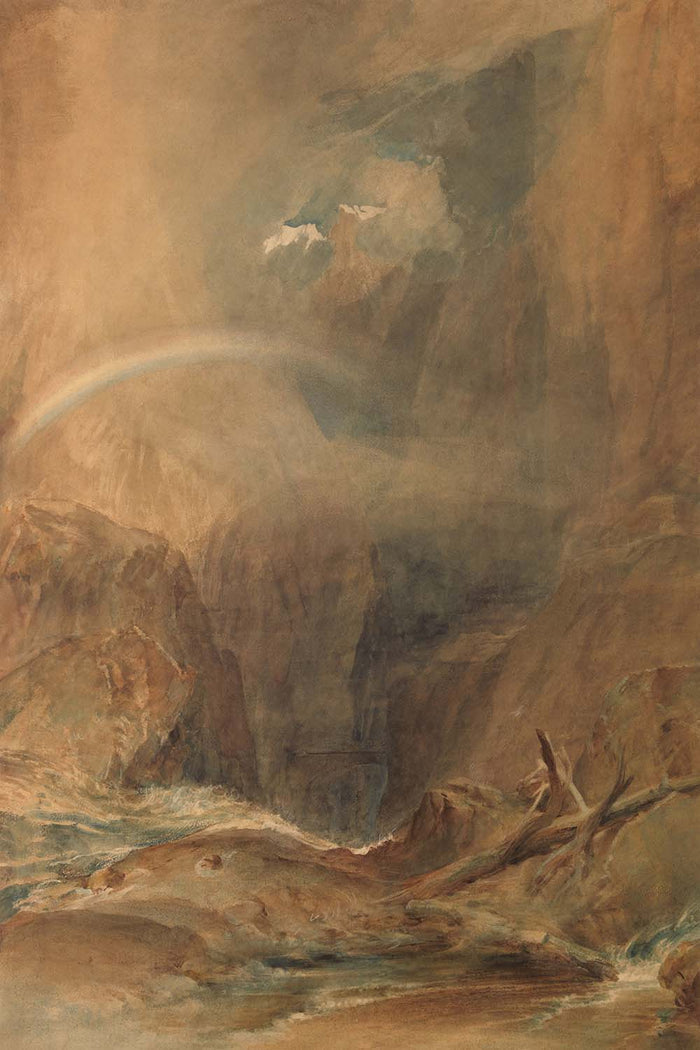 Devil’s Bridge, Saint Gotthard’s Pass by Turner, 1804