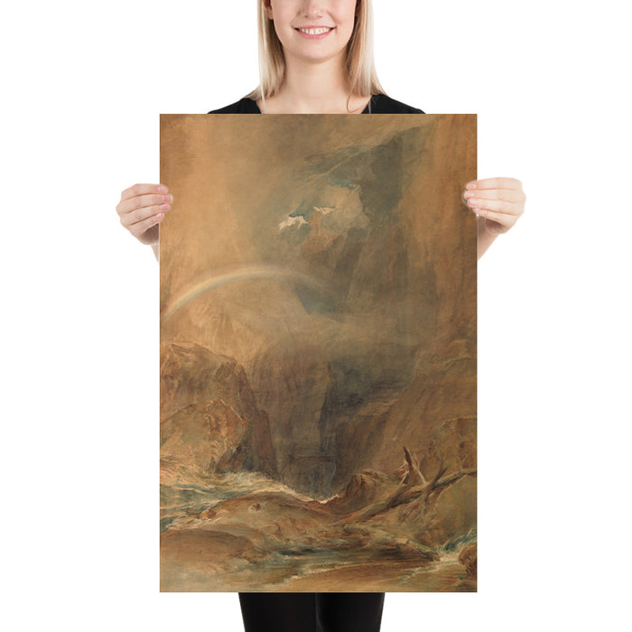 Devil’s Bridge, Saint Gotthard’s Pass by Turner, 1804