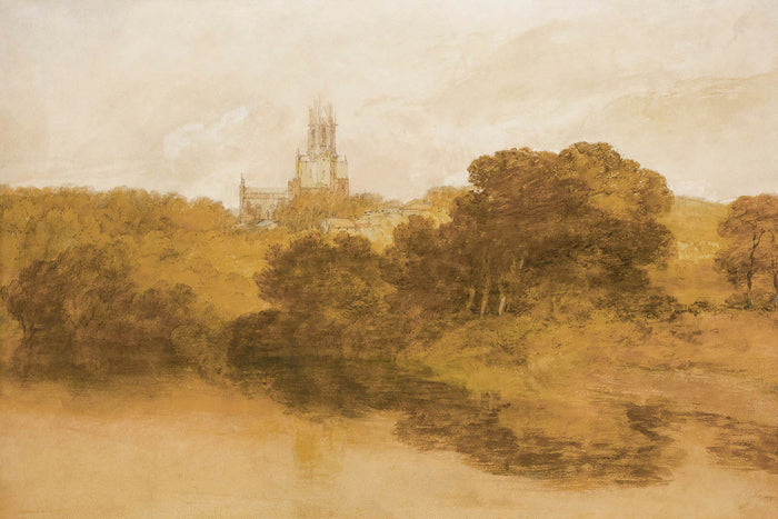 Fonthill Abbey, Wiltshire by Turner, 1799