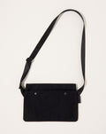 Amiacalva Gabardine Sacoche in Black
