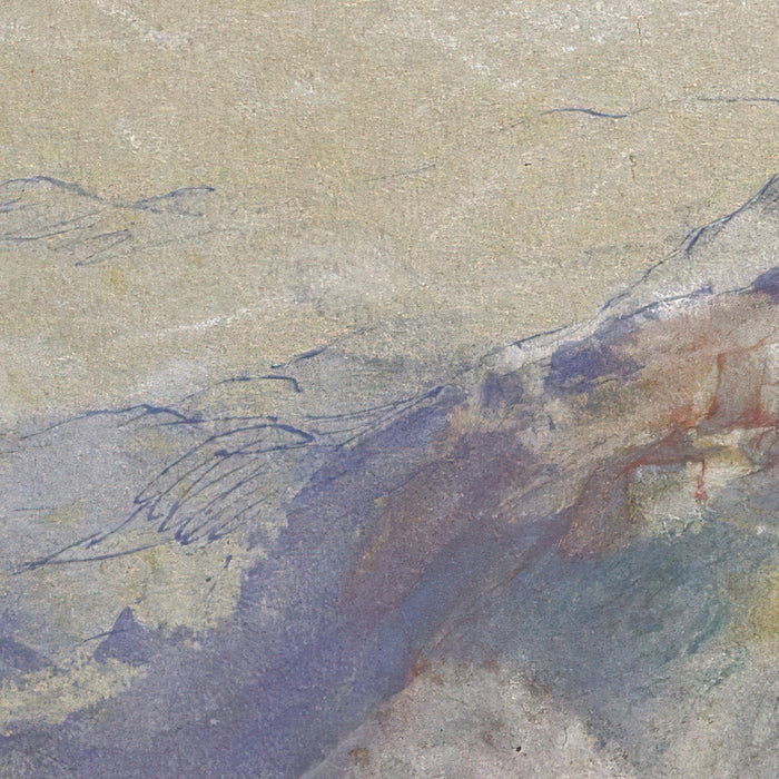 Genoa From The Sea by Turner 1828