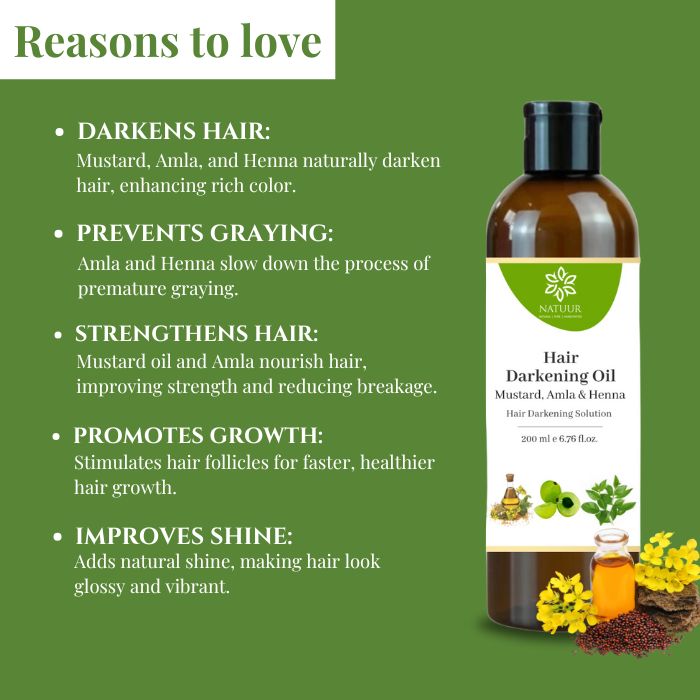 Hair Restore Elixir | Mustard | Amla | Henna | Restore | Deepen | Shine