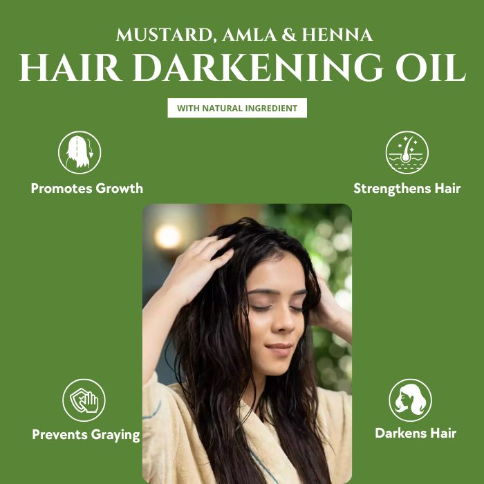 Hair Restore Elixir | Mustard | Amla | Henna | Restore | Deepen | Shine