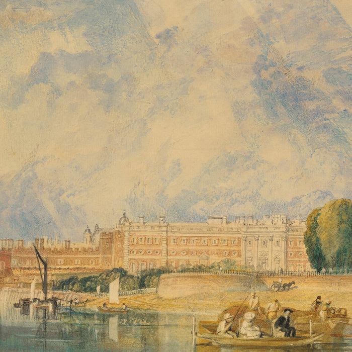 Hampton Court Palace by Turner, 1827