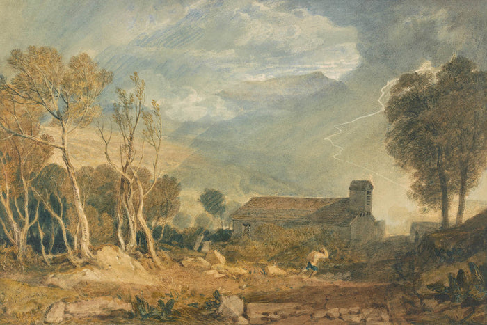 Ingleborough from Chapel-Le-Dale by Turner, 1810