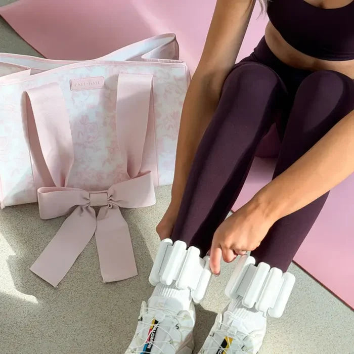 JELLY TOTE - AFTERNOON ROSE BOW