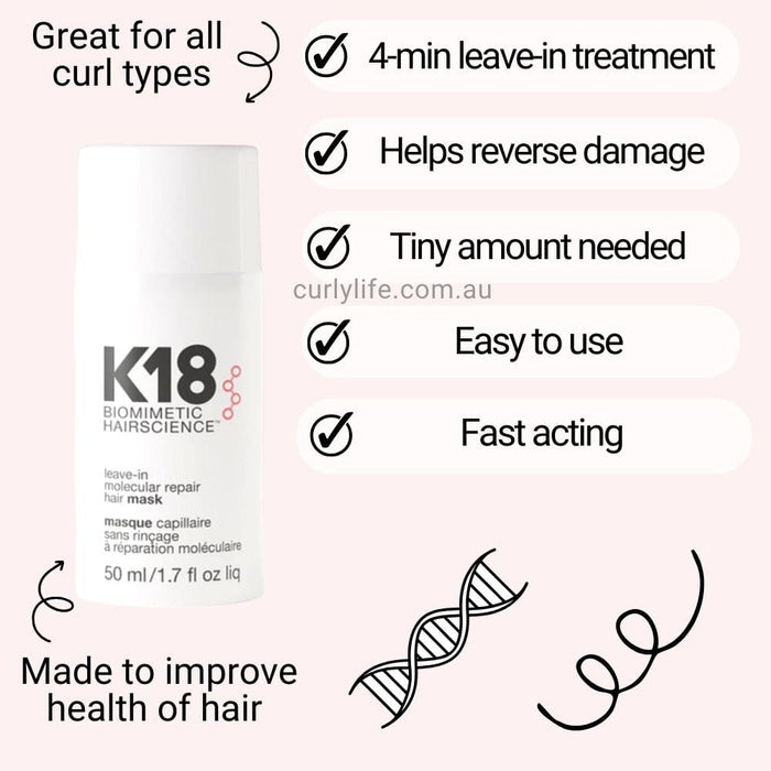 K18 Leave-In Molecular Repair Hair Mask
