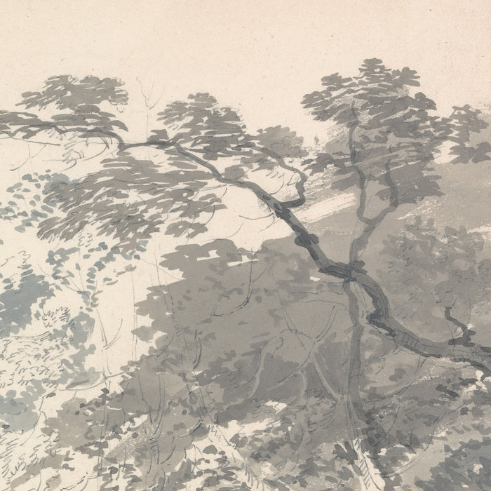 Landscape with Waterfall by Turner, 1796