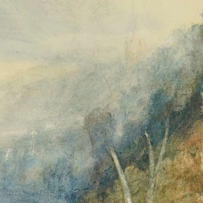 Lausanne From The West by Turner, 1816