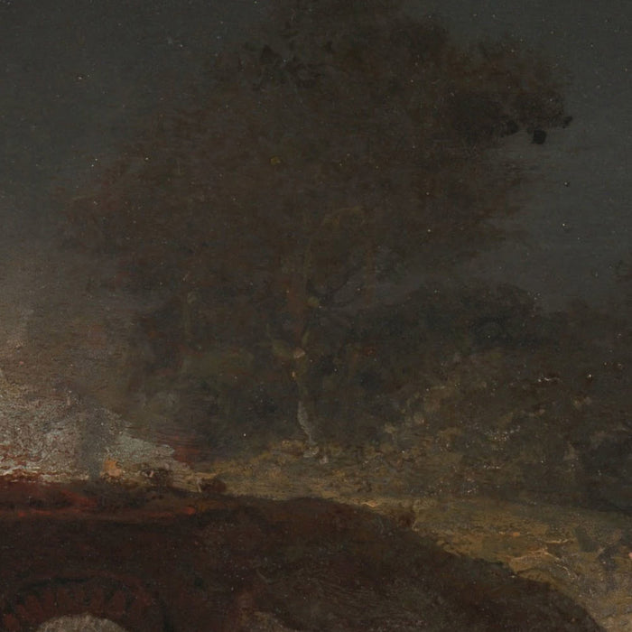 Limekiln at Coalbrookdale by Turner, 1797