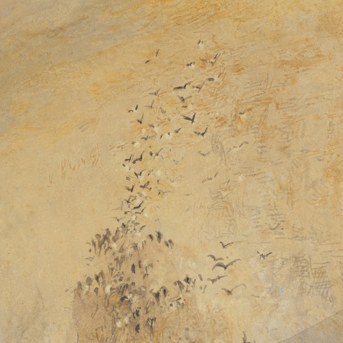 Long Ship’s Lighthouse, Land’s End by Turner, 1834
