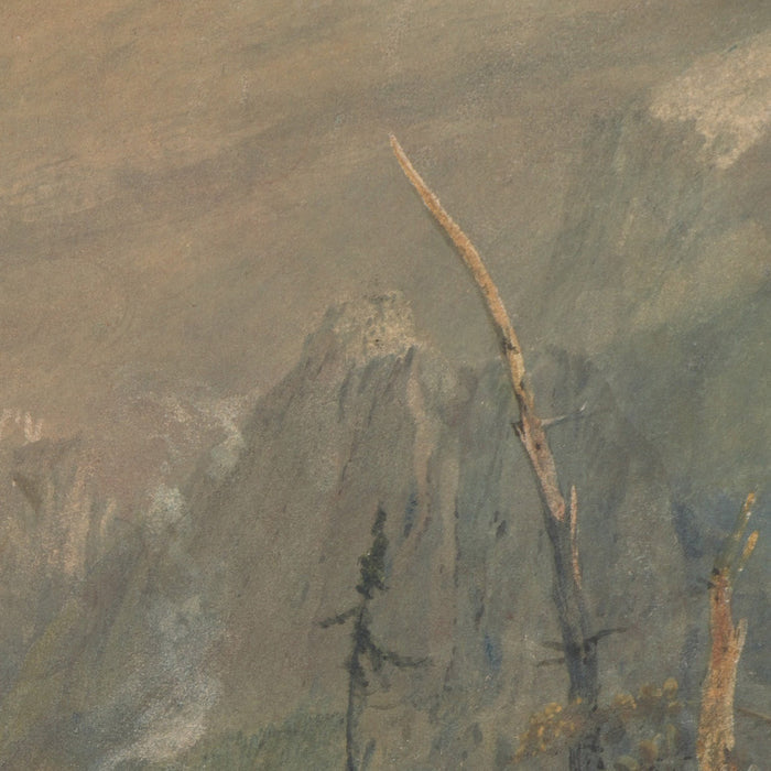 Mer de Glace, in the Valley of Chamonix, Switzerland by Turner, 1803