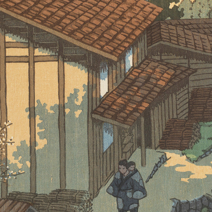 Nenoyama, Bushu by Hasui Kawase, 1941