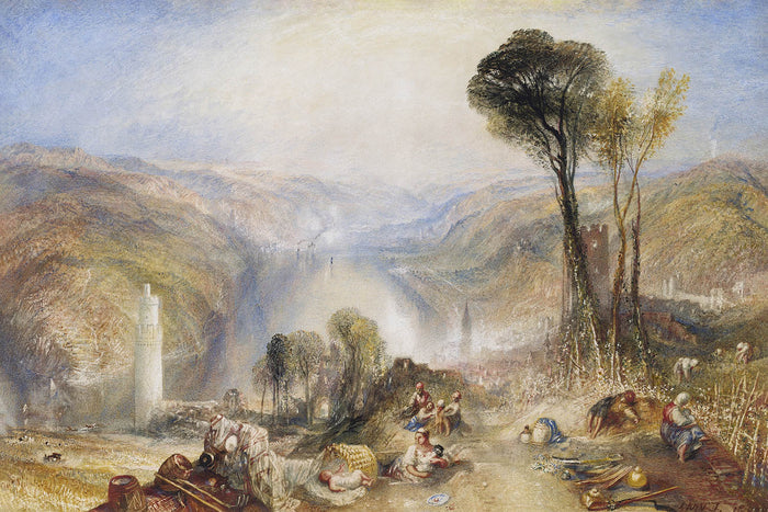 Oberwesel by Turner, 1840