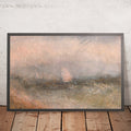 A framed image of Off the Nore (Off the Nore) by Turner, 1840