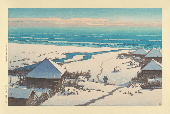 Onjuku, Chiba Prefecture by Hasui Kawase, 1935