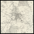 An old Ordnance Survey map of Wrexham