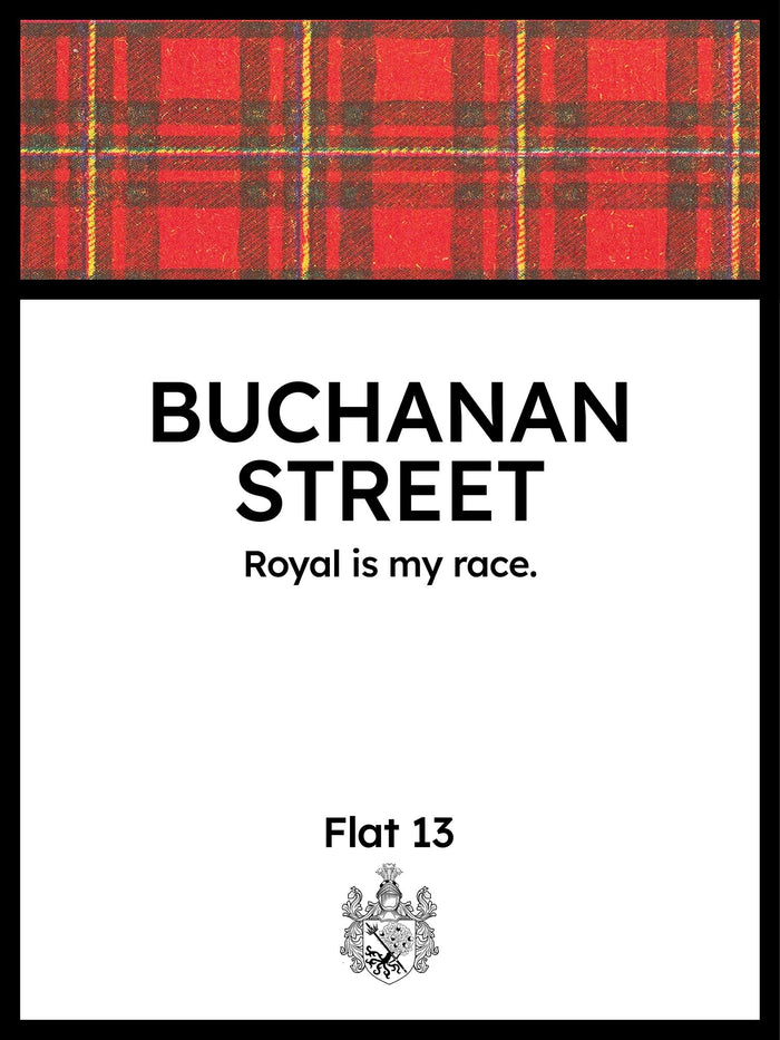 Personalised Street Name Card