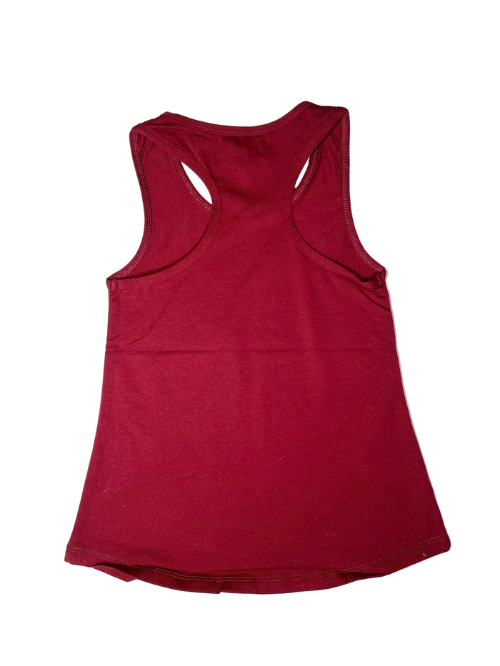 RACER BACK TANK - MAROON
