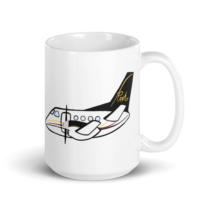 Saab 340 Two Sided Penair Mug