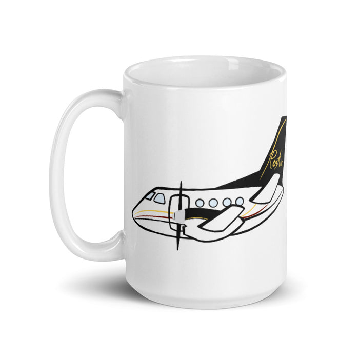 Saab 340 Two Sided Penair Mug