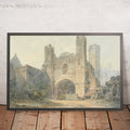 A framed image of Saint Augustine’s Gate Canterbury (JMW Turner) by Turner, 1793