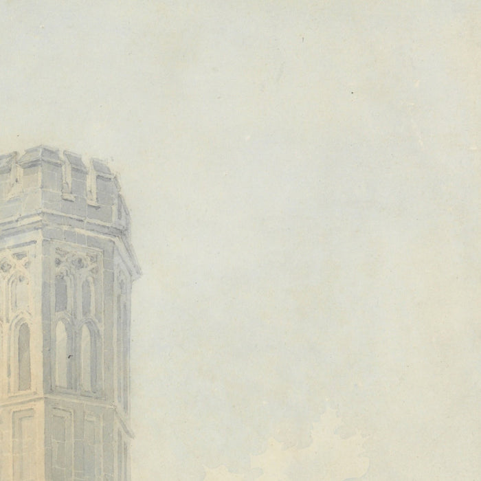 Saint Augustine’s Gate, Canterbury by Turner, 1793