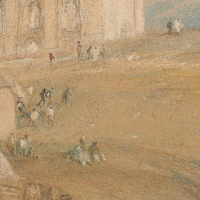 Saint Catherine’s Hill, Guildford, Surrey by Turner, 1830
