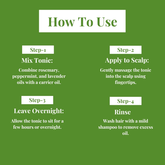 Scalp Revive Tonic | Rosemary | Peppermint | Lavender | Stimulate | Strengthen | Refresh