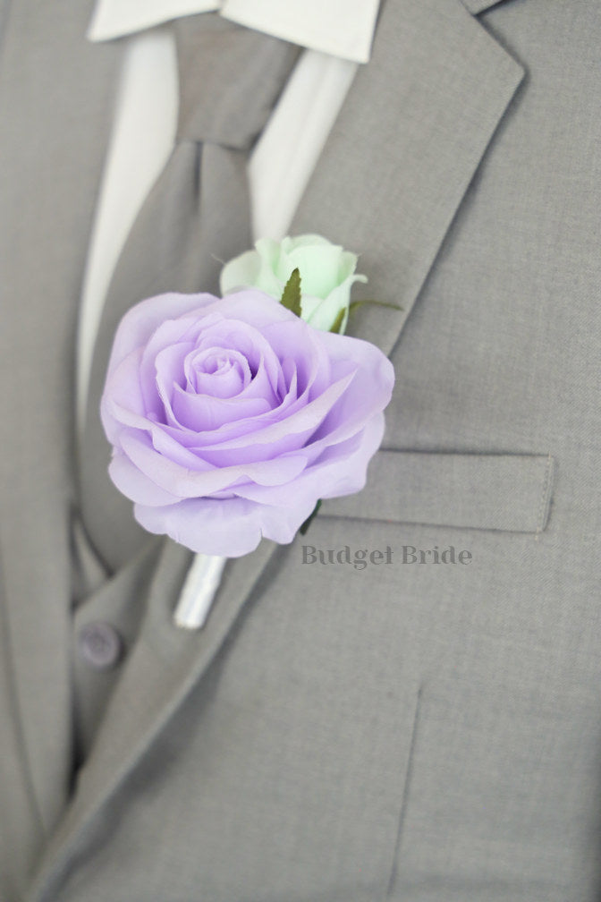 Silk Wedding Bouquet in Pastel Tones - $39.50 | Layton