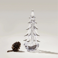 Simon Pearce Five Sided Evergreen Glass Tree, 10"