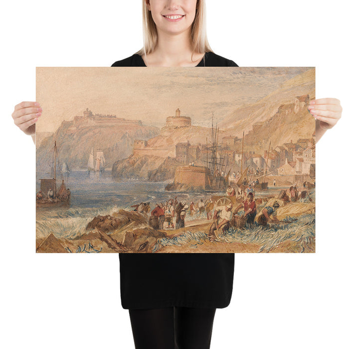 St. Mawes, Cornwall by Turner, 1823