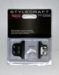 STYLECRAFT - SHALLOW TOOTH TRIMMER BLADE (DOUBLE BLACK DIAMOND) - Palms Fashion Inc.