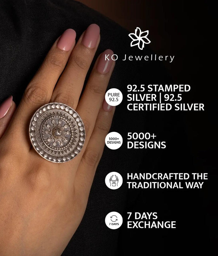 The Aqsa Silver Toe-Rings