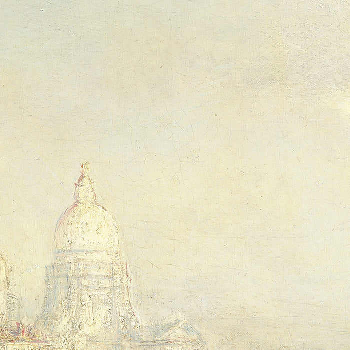 The Dogana and Santa Maria della Salute by Turner, 1843