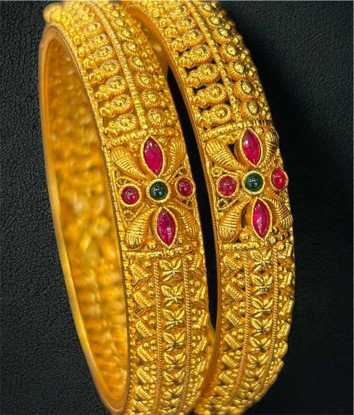 The Hritisha Silver Tode/ Kangan Bangle-Single (Size /2.2/2.4/2.6/2.8)
