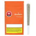 Front view of the Tiger Berry Infused Pre Rolled 3 x 0.5 g packaging with a warning symbol and French text on a white background.