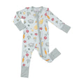 Two Way Zipper Romper - Watercolor Baby Veggies | Angel Dear - Jenni Kidz