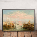 A framed image of Seascape (Seascape) by Turner, 1800