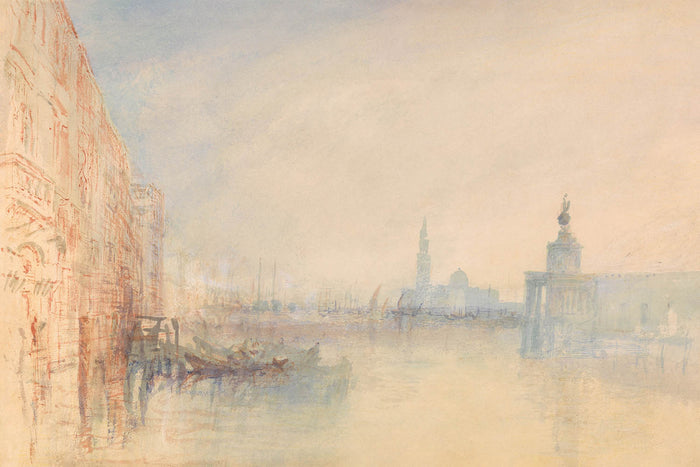 Venice, The Mouth of the Grand Canal by Turner, 1840