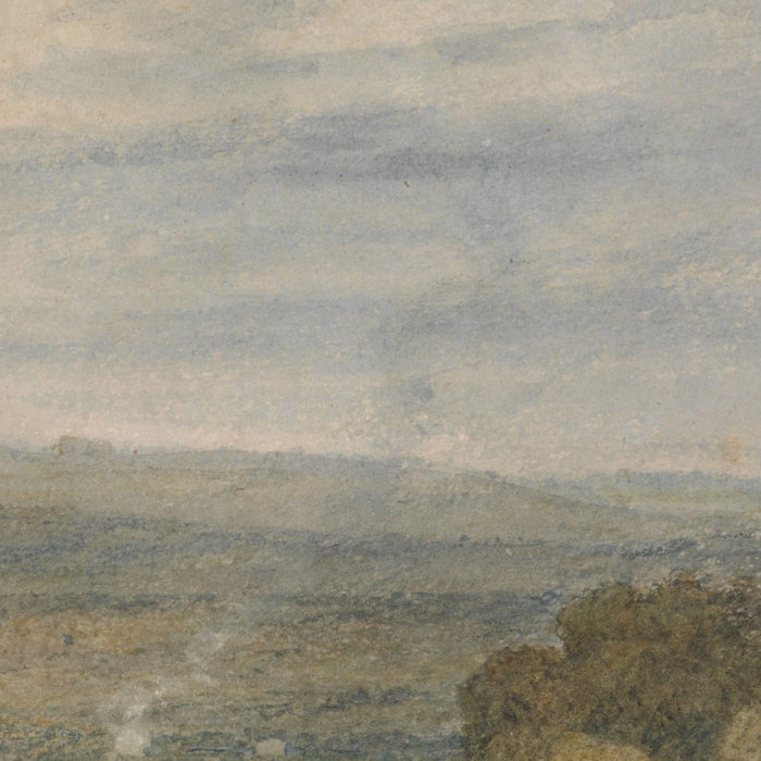 View of Hampton Court Castle, Herefordshire, from the Southeast by Turner, 1806