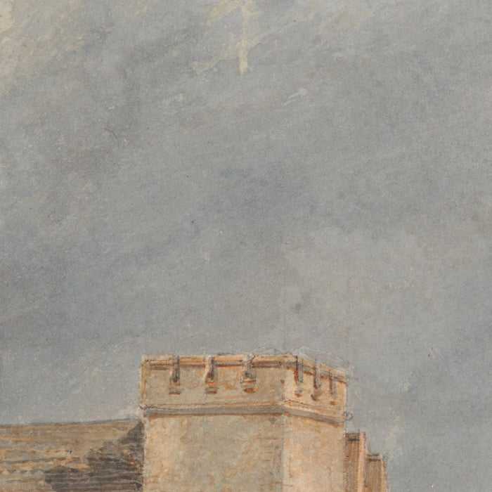 View of Hampton Court, Hertfordshire, from the Northwest by Turner, 1806