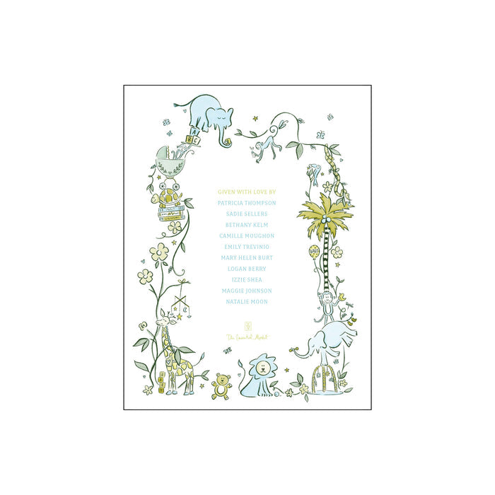 wild about baby | invitation